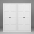 Dulap pentru haine, Miwood, Lucas 1600-87, Alb
