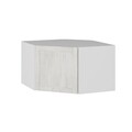 Dulap de perete, Minerva, Kale Corner, 74x45x54 cm, PAL, Alb
