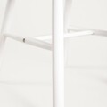 Scaun Vici, Homla, 52x46x92 cm, lemn, alb