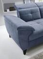 Coltar extensibil dreapta 5 locuri ELTAP, RT-40RAQ, Inferne, 297x210x107 cm, lemn/poliester, albastru deschis