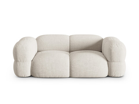 Canapea 3 locuri, Loretto, Cosmopolitan Design, 210x100x68 cm, tesatura structurata, bej