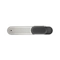 Set organizator chiuveta cu suport de uscare vase, Brabantia, SinkStyle Mineral, 75x13x15 cm, plastic/inox, gri inchis