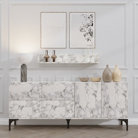 Consola, Elegance, Stella, Marmură Carrara