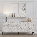 Consola, Elegance, Stella, Marmură Carrara
