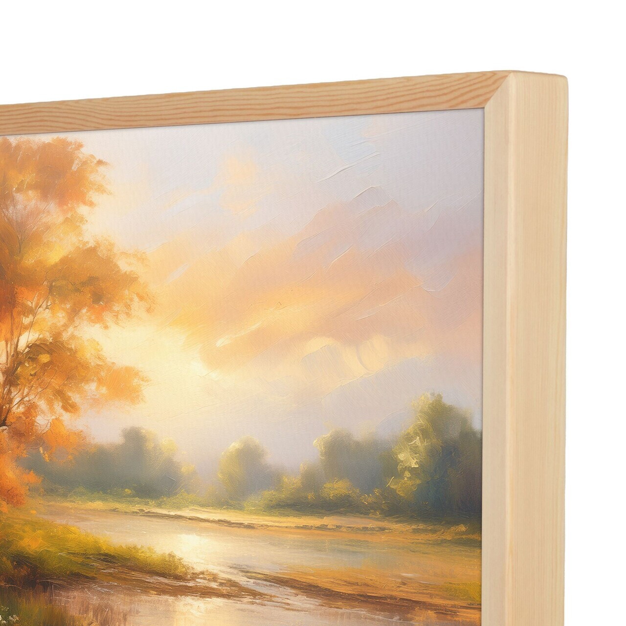 Tablou decorativ, Cc-K-Ah-1019, Canvas, Cadru: 100% LEMN (Grosime: 18 mm), Multicolor - view 3