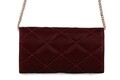 Geanta Juicy Couture 153, 23x5x12 cm, piele ecologica, rosu claret