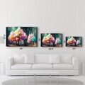 Tablou decorativ, SPR-1368, Dimensiuni: 70 x 110 cm, Multicolor
