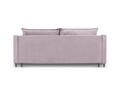Canapea extensibila, Lilas, Mazzini Sofas, 3 locuri, cu lada de depozitare, 215x94x90 cm, catifea, lavanda
