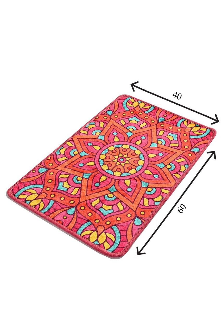Covoras de baie, L'essentiel Maison, Mandal, 40x60 cm, Multicolor - view 3