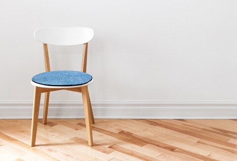 Perna scaun, Alcam, BlueBlack Ø36 cm