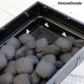 Gratar portabil pliabil pentru utilizare cu carbune, BearBQ InnovaGoods, 41x28x20 cm