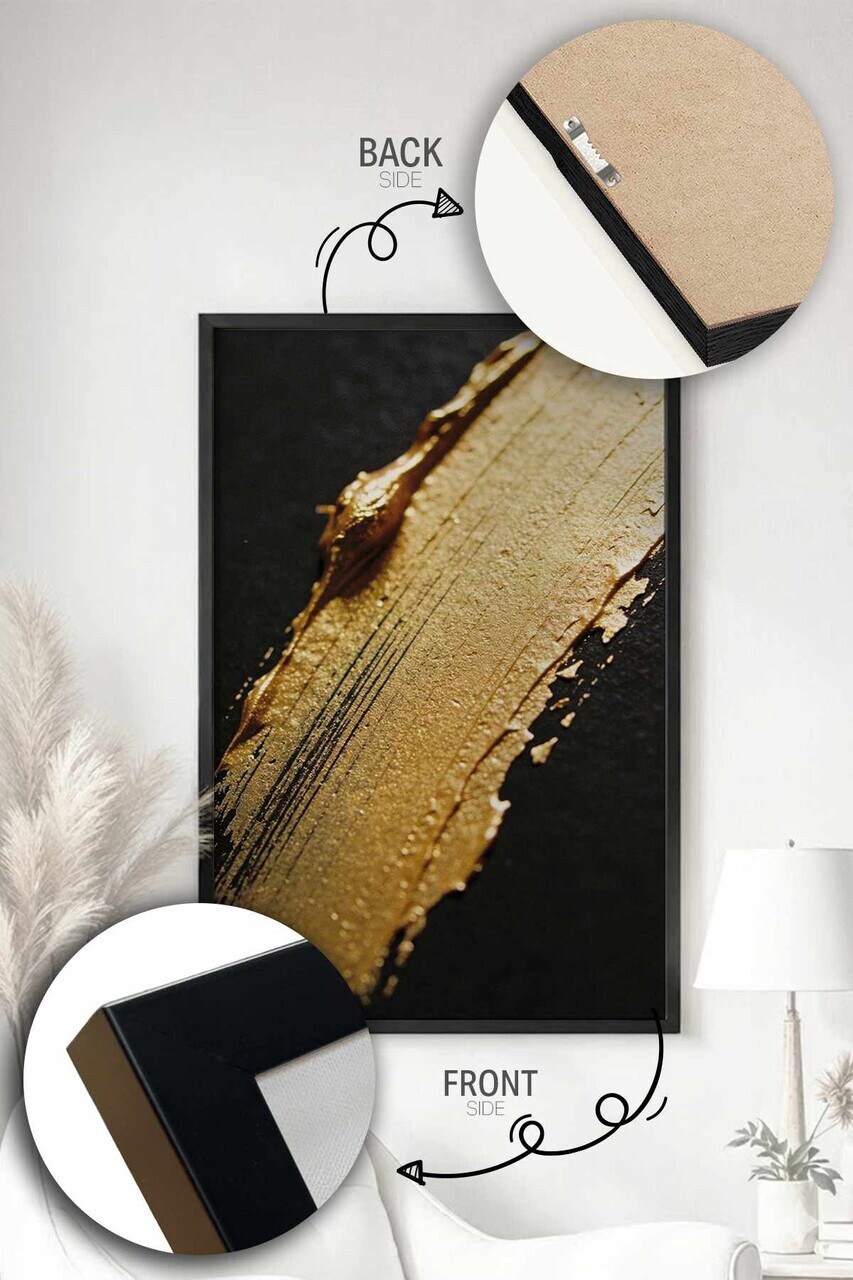 Tablou decorativ, Artplstksyh16, Polistiren, MDF (Grosime: 5 mm), Multicolor - view 4