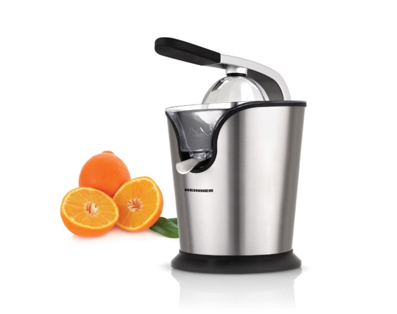 Storcator de citrice Fresh 160, Heinner, 160W, 0.25L, argintiu