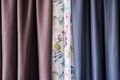 Draperie Mendola Interior, Bordeaux, 140x260 cm, poliester, albastru
