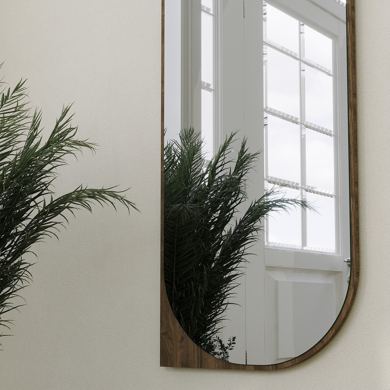 Oglinda decorativa, Neostill, Livi, 52x152 cm, MDF , Maro - 1 | YEO