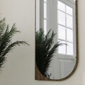 Oglinda decorativa, Neostill, Livi, 52x152 cm, MDF , Maro