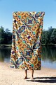 Prosop de plaja, Astacura, Rug 70, 70x130 cm, 70% poliester/30% poliamida, Multicolor