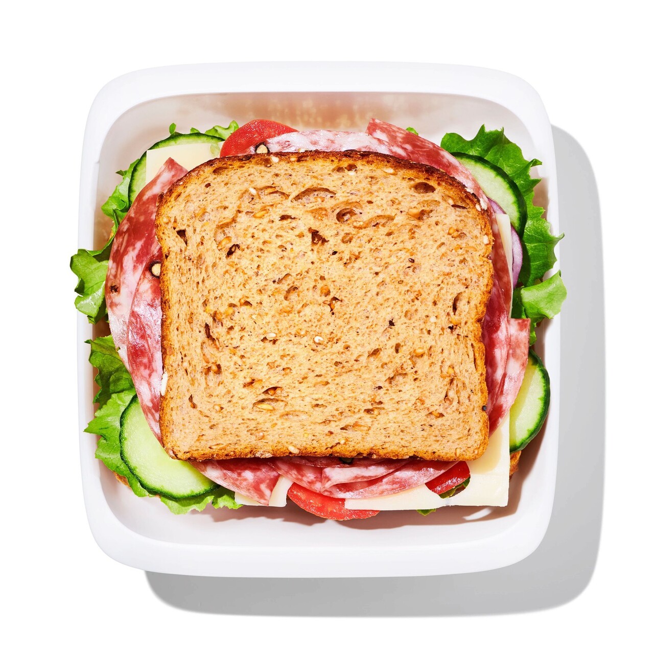 Caserola pentru sandvisuri, plastic, 18,5 x 17,8 cm, "Prep&amp;Go" - OXO - imagine 5