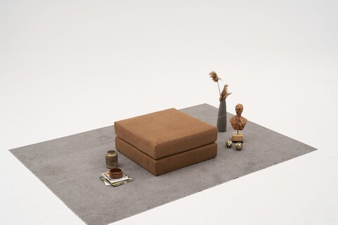 Taburet, Atelier del Sofa, 825BLC5226, Tesatura Chenille, Maro