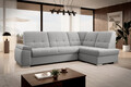 Coltar extensibil dreapta 3 locuri ELTAP, RT-04SO, Sado, 272x192x95 cm, lemn/poliester, gri deschis