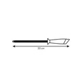 Pila pentru ascutit cutite Azza, Tescoma, 20 cm, inox/plastic, negru