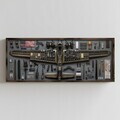 Tablou decorativ, FAH122-120, MDF, Lemn masiv, Multicolor