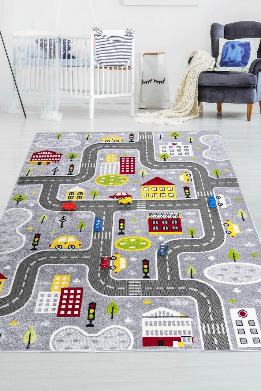 Covor (120 x 170), Gri Trafik, 120x170 cm, Gri