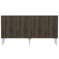 Consola, Olivia, Arona, 150x79x40 cm, PAL , Alb/Maro