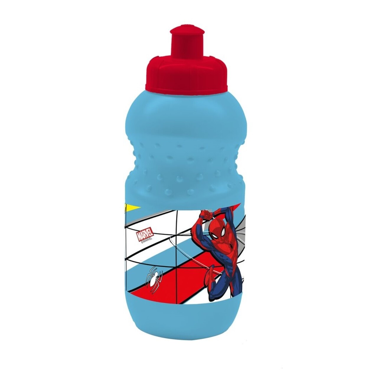 Recipient Apa Spiderman, Marvel, 350 Ml, Plastic, Albastru
