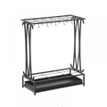 Suport pentru umbrele InArt, 50x24x60 cm, metal, negru