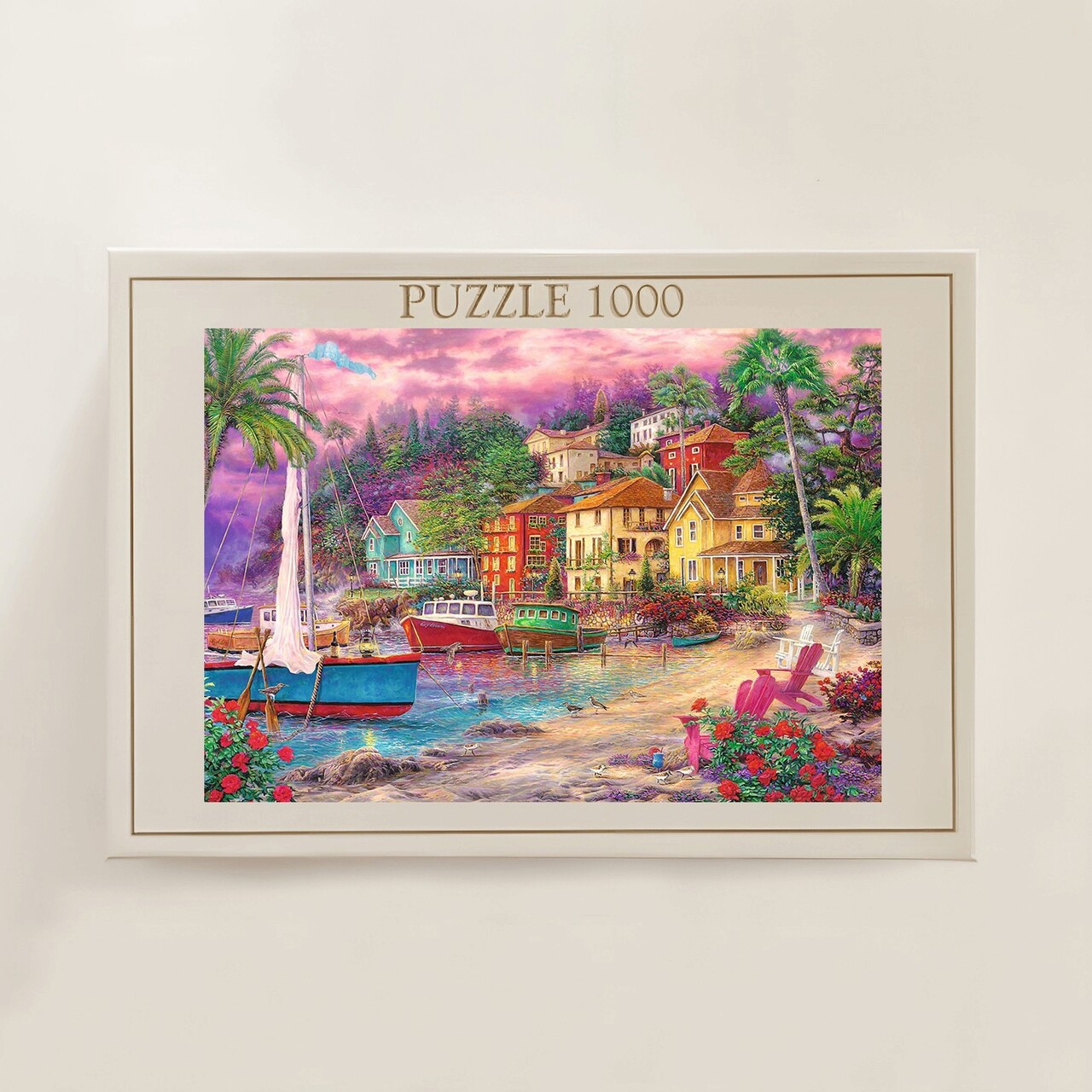 Puzzle, Wallxpert, PZL_054_1000, Multicolor - view 3