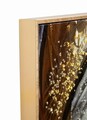 Tablou decorativ Nairobi -A, Mauro Ferretti, 52x102 cm, lemn de pin/canvas pictat si lacuit, multicolor