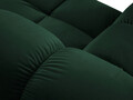 Coltar simetric 5 locuri, Bellis-51, Micadoni Home, 282x282x70 cm, catifea, verde bottle
