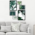 Set 6 tablouri decorative, SET_004, Lulu, 17x22 cm/24x29 cm/34x44 cm, plastic