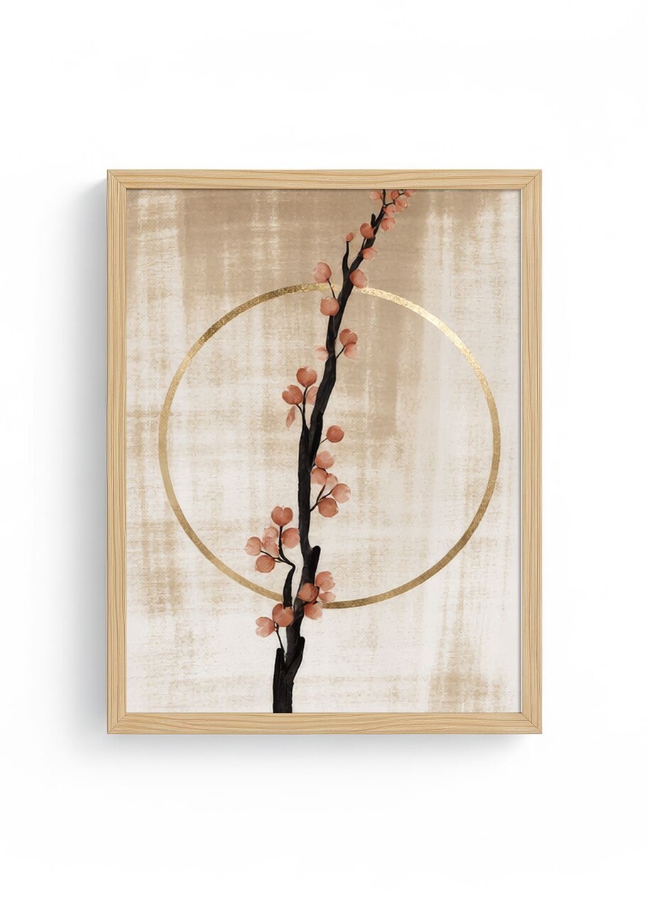 Tablou decorativ, Huhu739, Cadru: 100% LEMN MASIV (Grosime: 2 cm), Multicolor - view 2