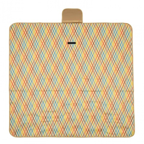 Patura pentru picnic Cream Stripes, Heinner, 145×150 cm, poliester, multicolor Heinner