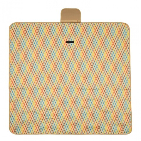 Patura pentru picnic Cream Stripes, Heinner, 145x150 cm, poliester, multicolor