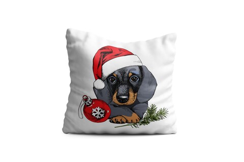 Perna decorativa dog, oyo kids, 43x43 cm, poliester, multicolor