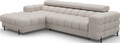 Coltar extensibil dreapta 3 locuri ELTAP, LT-18ROY, Felro, 285x181x93 cm, lemn/poliester, bej