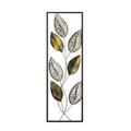 Decoratiune de perete, Metal Art Leaf, Metal, 90 x 32 x 5 cm, Multicolor