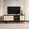 Comoda TV, Zena Home, Monaco, Nuc / Travertin