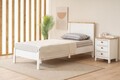Pat de o persoană, Alfa Design, Blınk Modern Country, Stejar alb