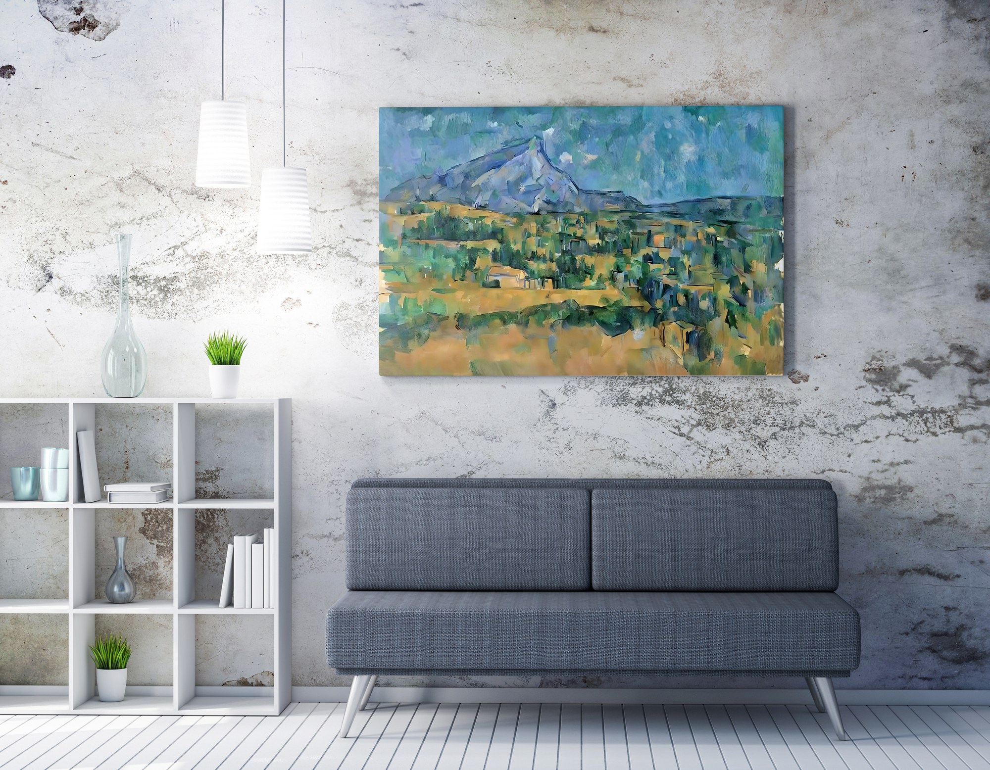 Tablou decorativ, WY278 (50 x 70), Amestec bumbac, Canvas imprimat, Multicolor