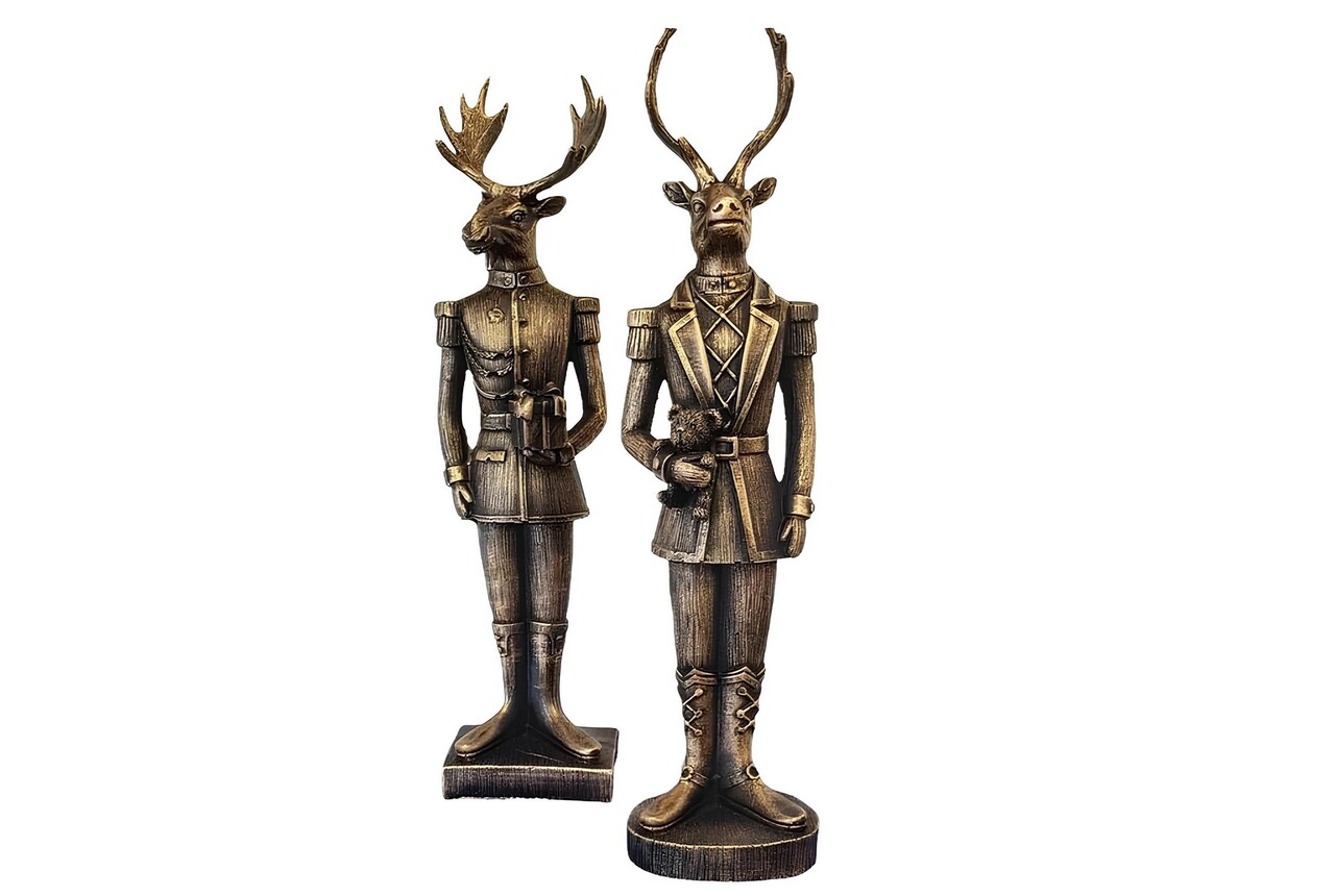 Set de obiecte decorative, CY0645, Poliester, Negru