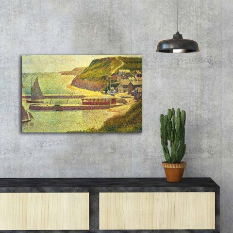 Tablou decorativ, famousart-064, canvas, dimensiune: 45 x 70 cm, multicolor