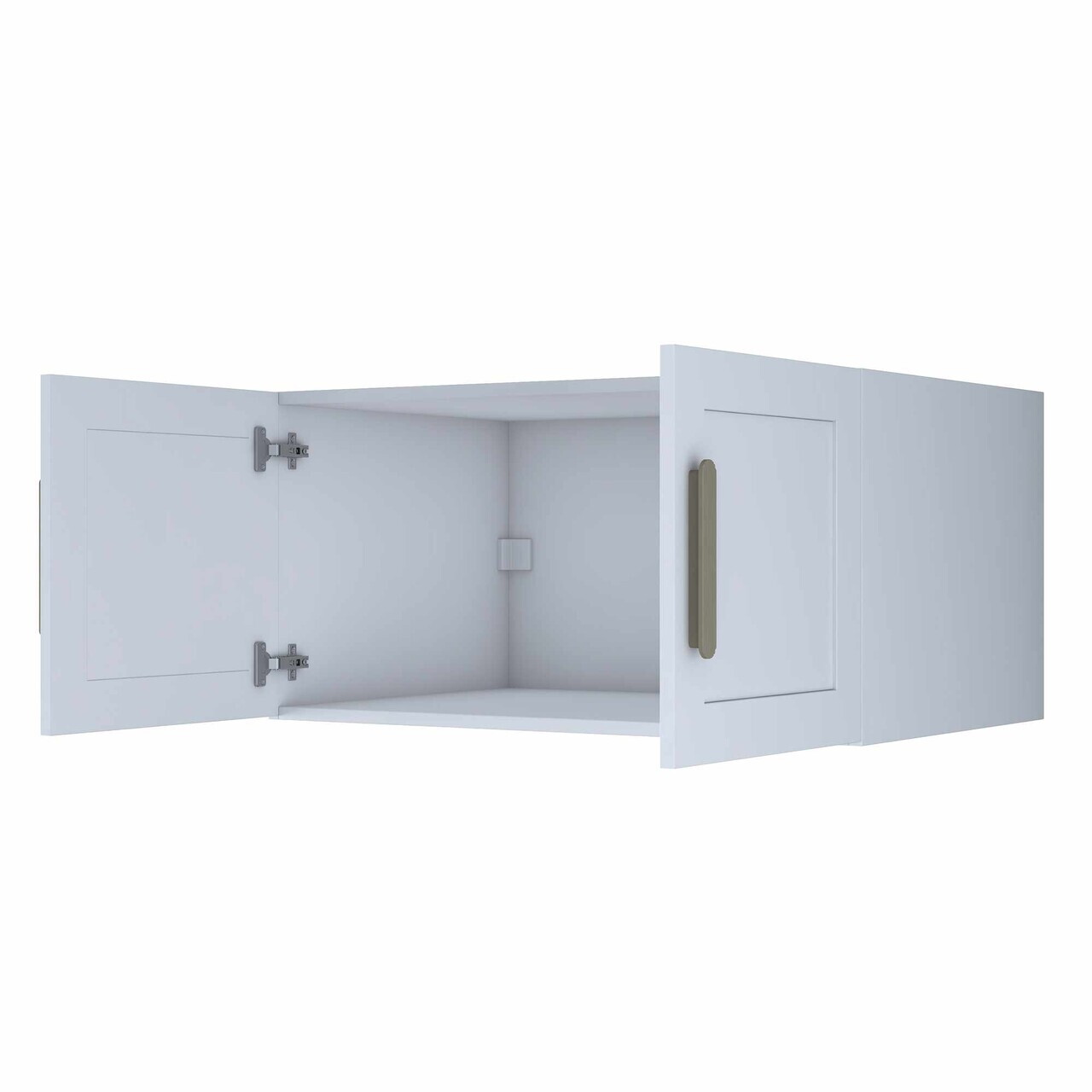Dulap pentru haine, Hanah Home, BA263, 90x45x57.5 cm, Alb — imaginea 9