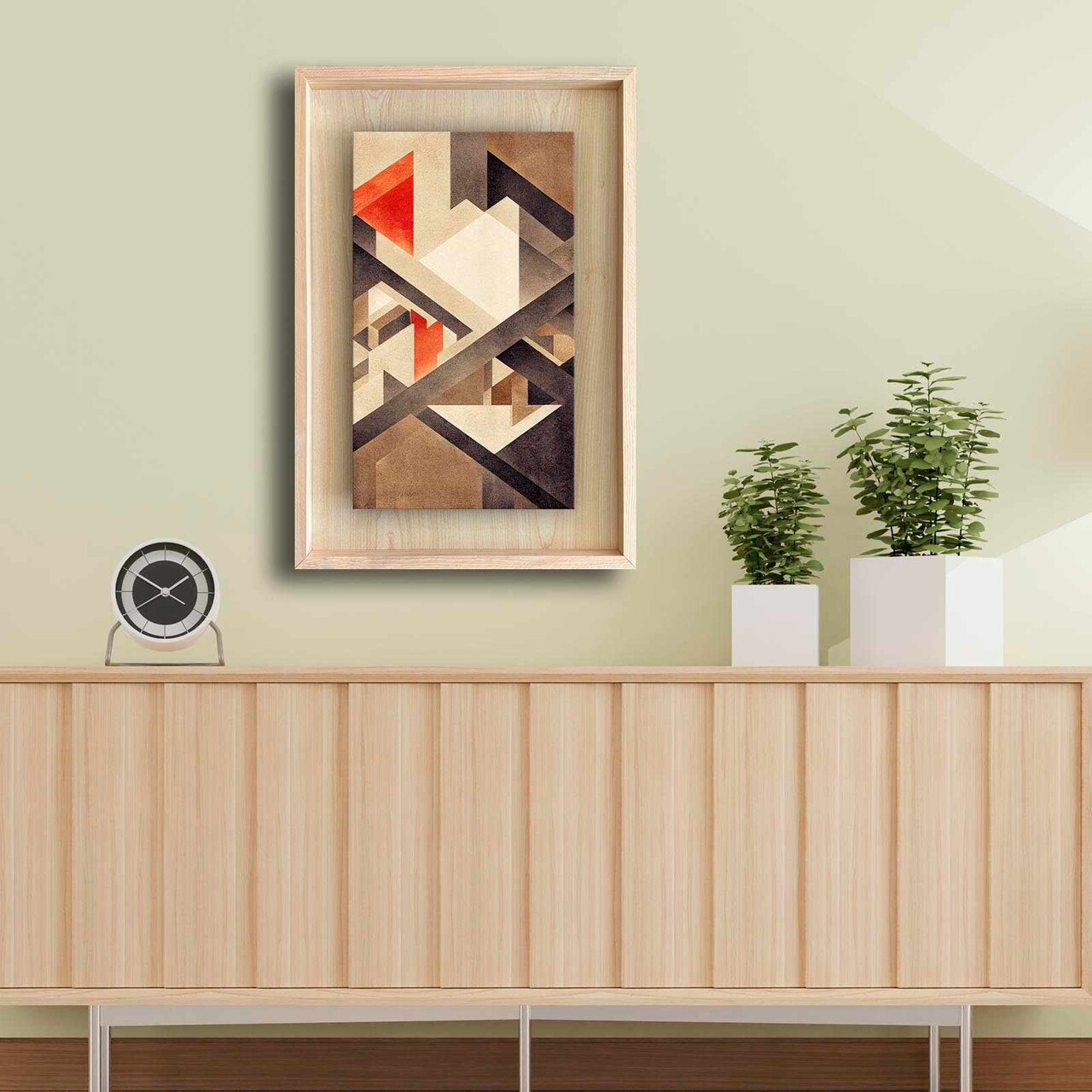 Tablou decorativ, Ahsakca, Fundal: 100% MDF de arțar (grosime: 2,7 mm) Vopsea: 100% MDF (grosime: 5 mm), Multicolor - view 2