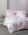 Lenjerie de pat dubla, Jayda - Pink, Cotton Box, Bumbac Ranforce