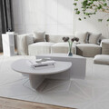 Masuta de cafea, Neostill, Podium, 90x30x60 cm, Alb