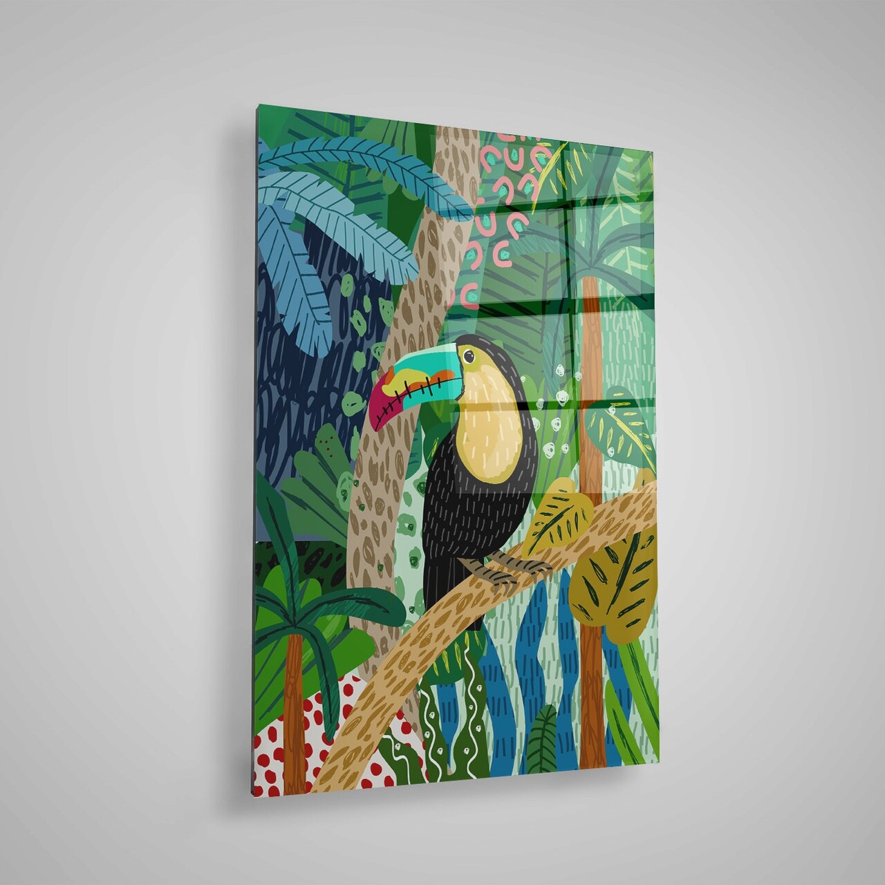 Tablou decorativ, CAM3754, 50 x 70 cm, Multicolor - view 2